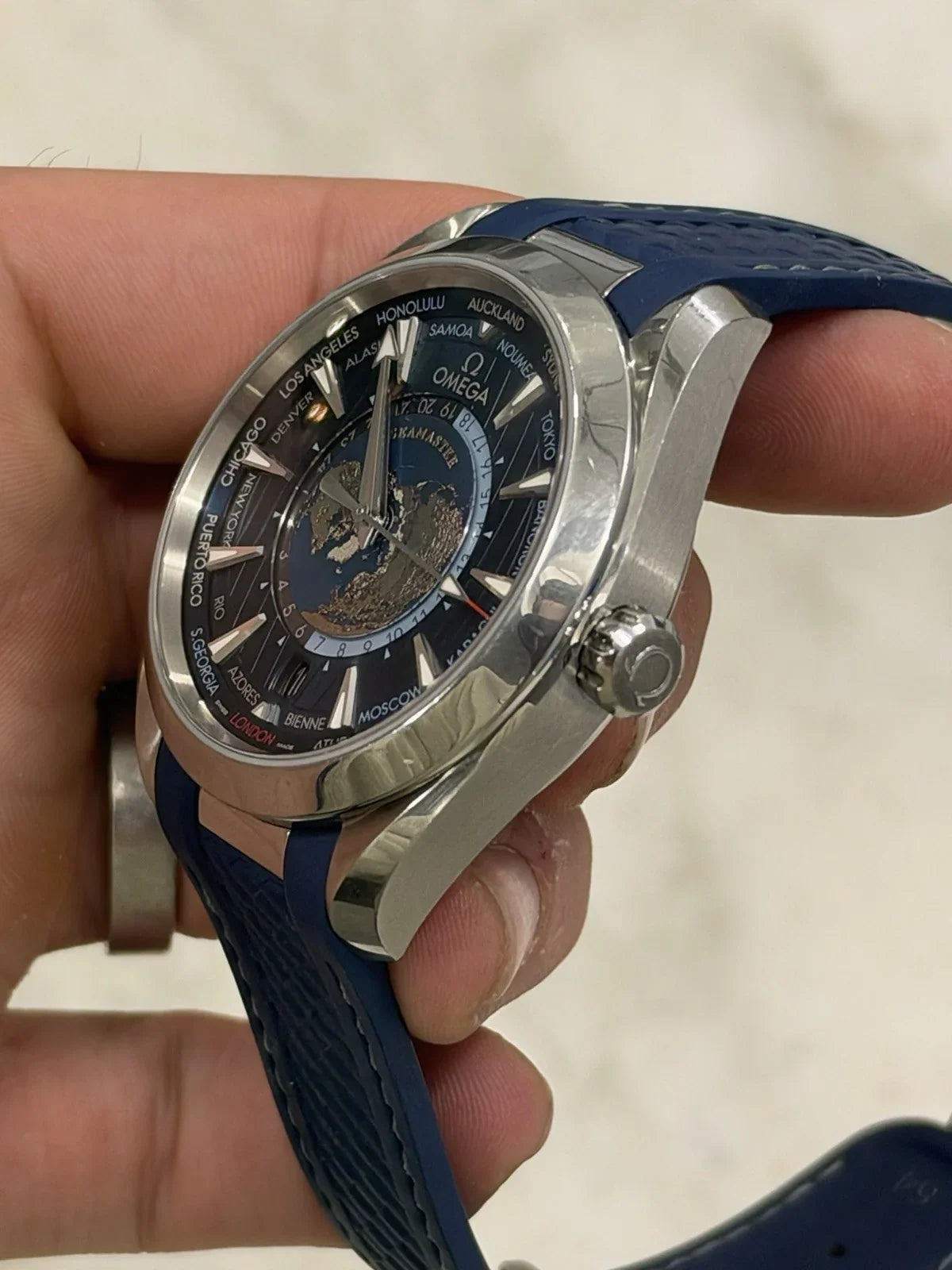 Omega Seamaster Aqua Terra Worldtimer photo 9