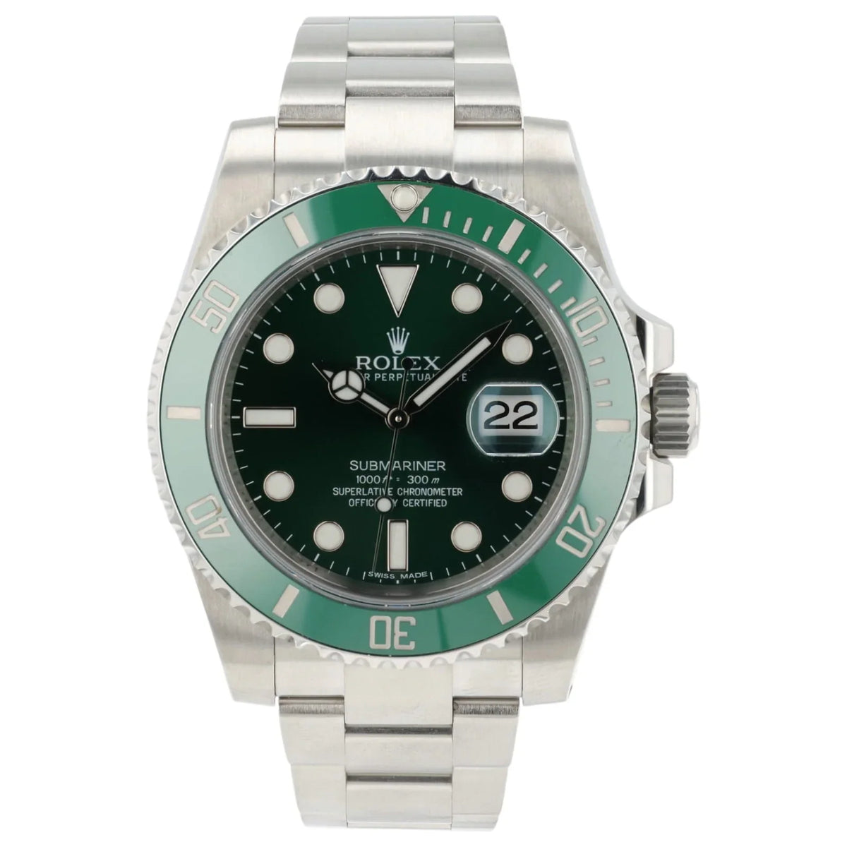 Rolex Submariner Hulk 116610LV - view 1